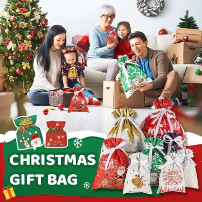 🎅🎄Limited-time 50% off Christmas drawstring gift bags🎁
