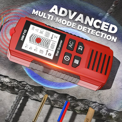 🔥53% off single purchases! Additional discounts for multiple purchases! 🔥 German-engineered 5-in-1 wall detector: One-click access to internal pipes and steel reinforcement within walls.