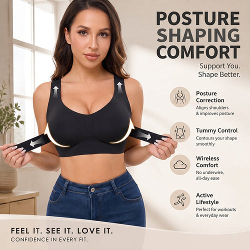 💥Buy One, Get One Free💕Women’s Posture Correcting Back-Smoothing Sports Bra with Front Closure