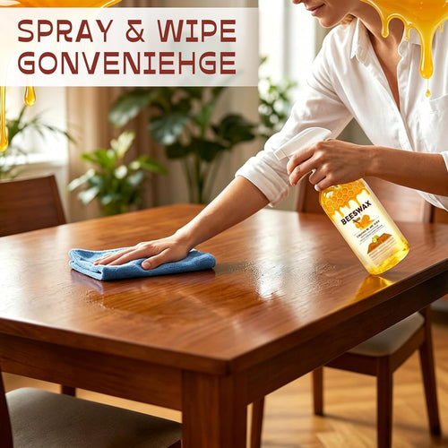 🥳2026 HOT SALE🥳⏰Limited-time 50% off  🔥Beeswax Wood Polish Spray