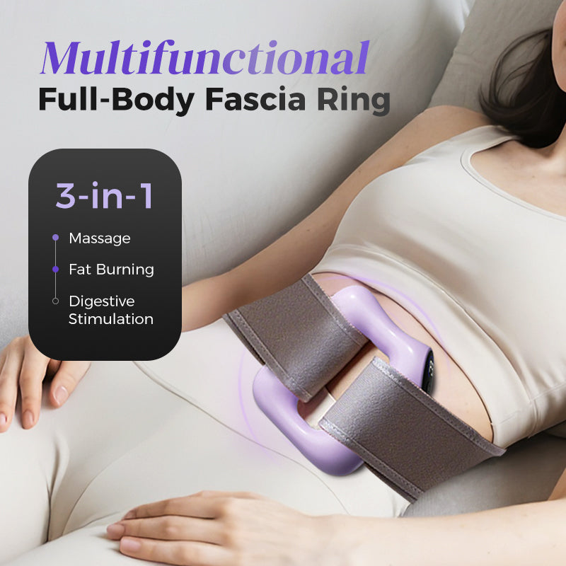 🔥3‑in‑1 Fascia Ring – Massage • Fat Burning • Digestive Stimulation