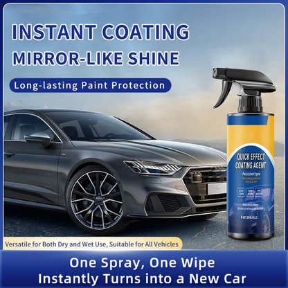 🔥Advanced Car Quick-acting Coating Agent Spray with Complete Detailing Cleaning Tool Kit Included