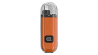 Translucent orange model with digital display