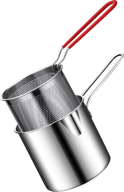 304 stainless steel oil filter kettle - the companion of deep fryer, healthy and ruthless!
