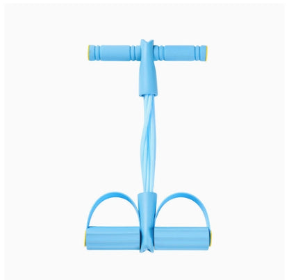 21 Fitness Resistance Bands-6 Tube Pedal Ankle Puller