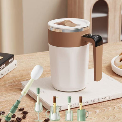 🏆Flash Sale⚡50K+ SOLD! 💥☕ Rechargeable Automatic Magnetic Stirring Coffee Mug Set