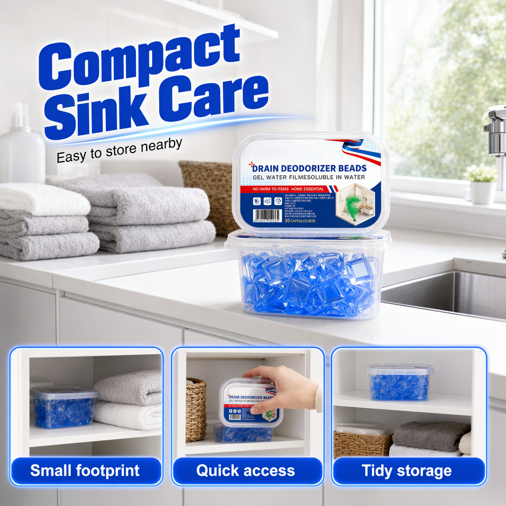 🔥Buy 1 Get 1 Free🔥Drain Deodorant Beads for Cleaning