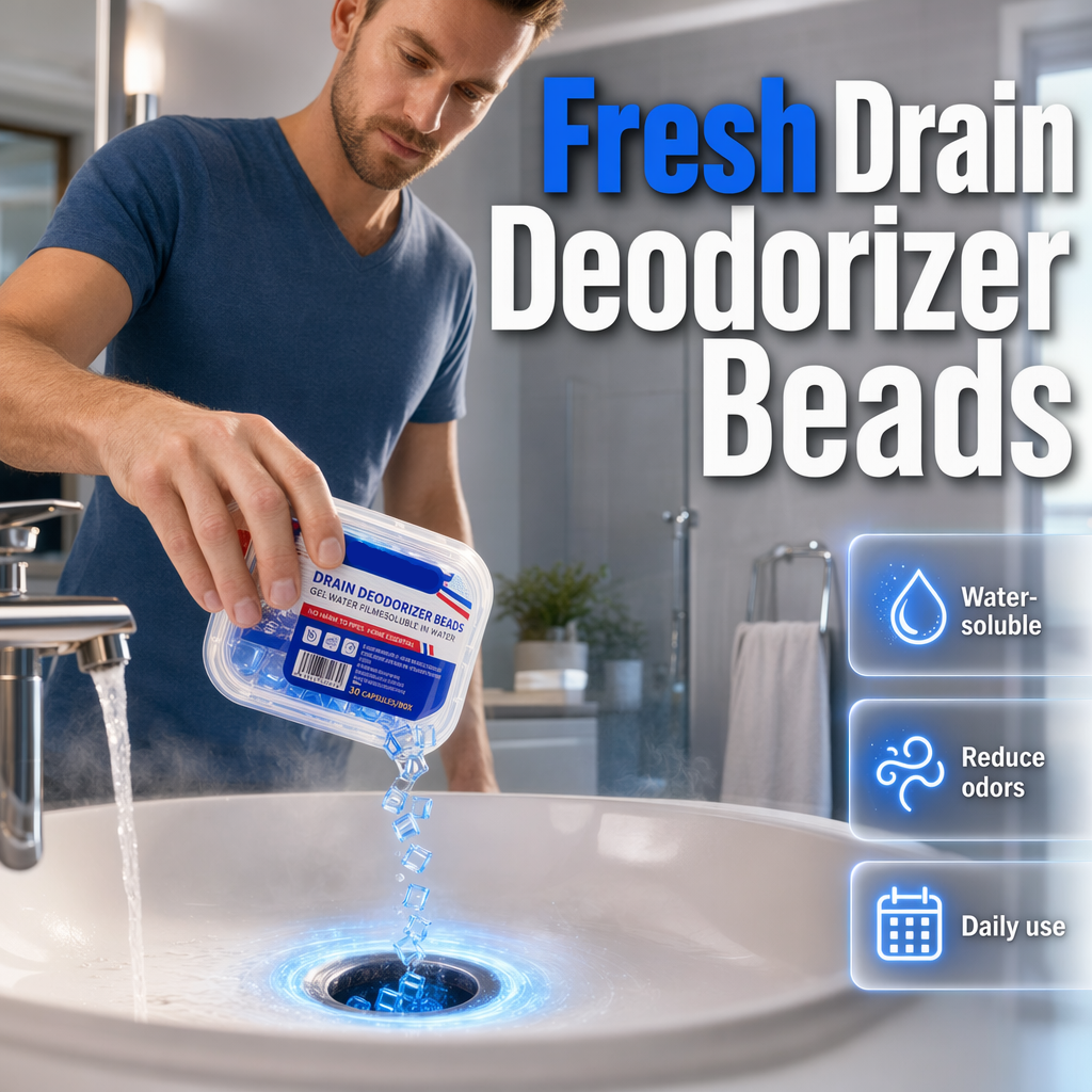 🔥Buy 1 Get 1 Free🔥Drain Deodorant Beads for Cleaning
