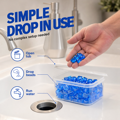 🔥Buy 1 Get 1 Free🔥Drain Deodorant Beads for Cleaning