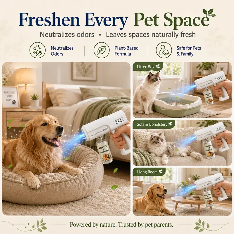 🔥2026 50% OFF NOW! Pet Cleaner: Stain and Odor Removal Spray for Cats and Dogs – Suitable for Cages, Beds, Mats, and Floors