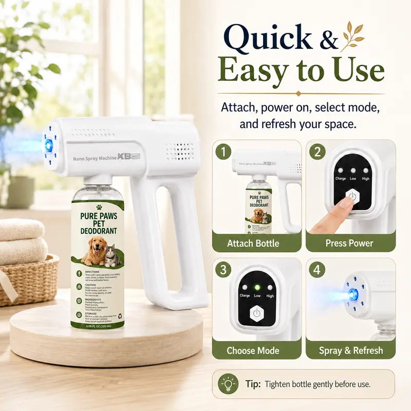 🔥2026 50% OFF NOW! Pet Cleaner: Stain and Odor Removal Spray for Cats and Dogs – Suitable for Cages, Beds, Mats, and Floors