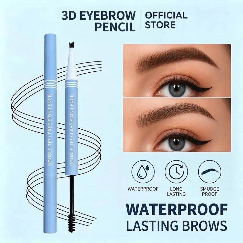 💕Buy One, Get One Free ✨ Dual-Tip 3D Microblading Eyebrow Pen for Natural, Long-Lasting Results! ✨