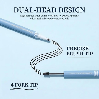 💕Buy One, Get One Free ✨ Dual-Tip 3D Microblading Eyebrow Pen for Natural, Long-Lasting Results! ✨