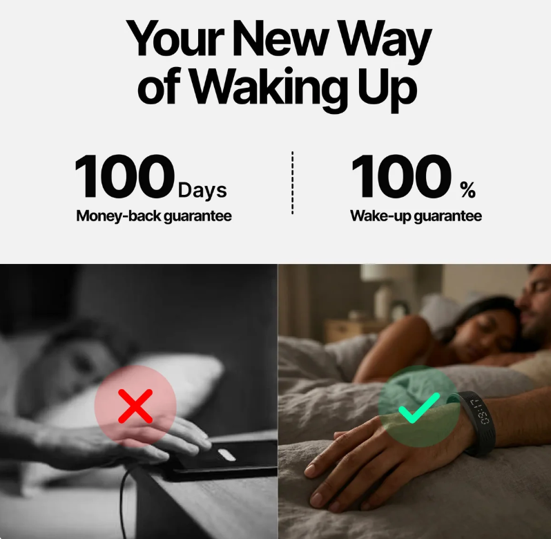 ⏰ Onyx Silent Vibration Alarm Clock Smart Fitness Tracker