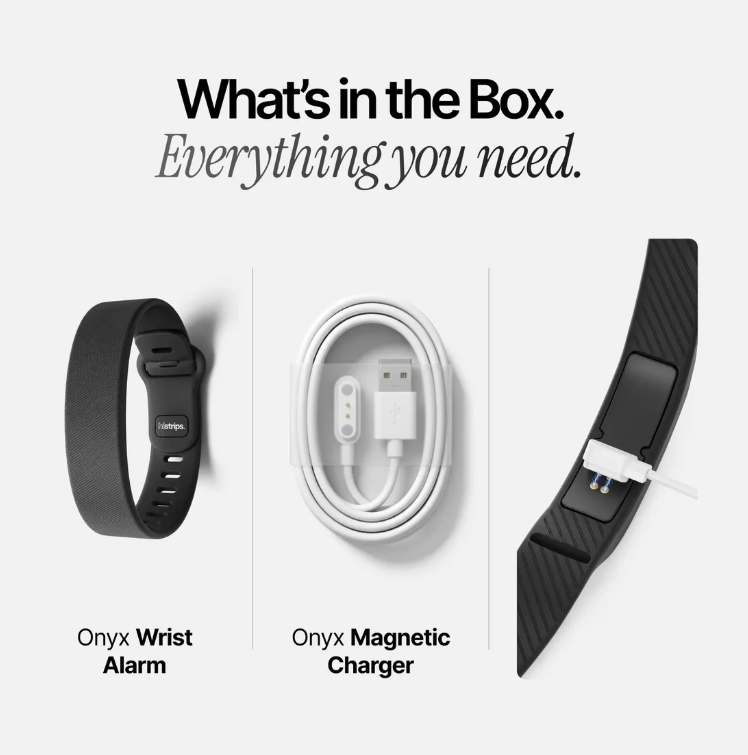 ⏰ Onyx Silent Vibration Alarm Clock Smart Fitness Tracker