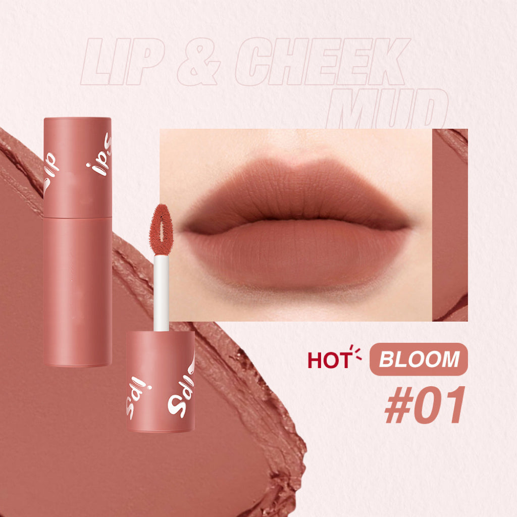 💄Matte 2-in-1 Lip & Cheek Tint – Airy Lip Glaze – Non-Transfer Lip Color