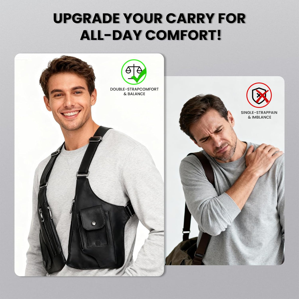 🔥2026 NEW HOT SALE 🔥Double shoulder strap multi-pocket outdoor anti-theft tactical bag