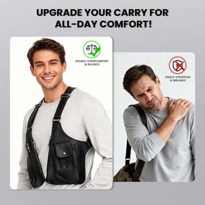 🔥2026 NEW HOT SALE 🔥Double shoulder strap multi-pocket outdoor anti-theft tactical bag