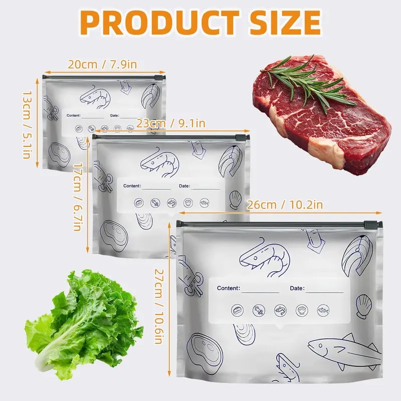 🔥Daily sales of 10,000+, limited-time 50% off🔥Reusable aluminum foil sealing bags