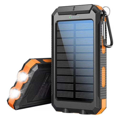 ✨Hot Seller | Portable Solar Power Bank with Built-in Adventure Light & Long-Lasting Battery Life