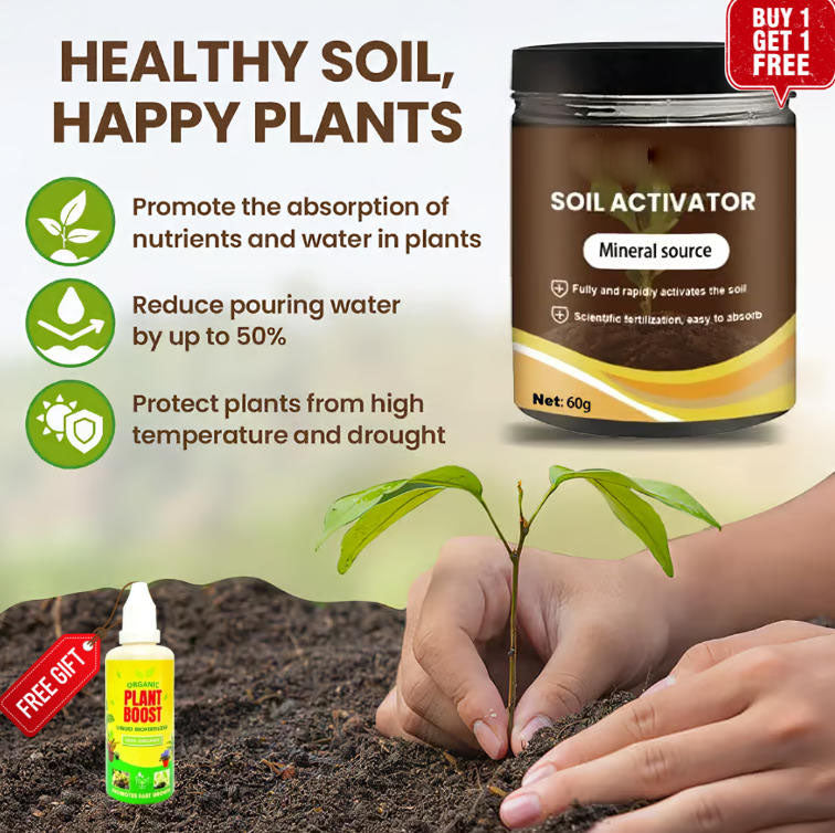 Soil Activator: Plants' Best Friend - Rejuvenate Your Plants