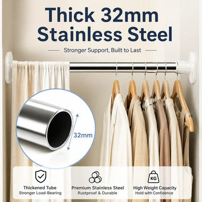 ✨Limited-time 50% off adjustable rod without drilling