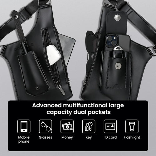 🔥2026 NEW HOT SALE 🔥Double shoulder strap multi-pocket outdoor anti-theft tactical bag
