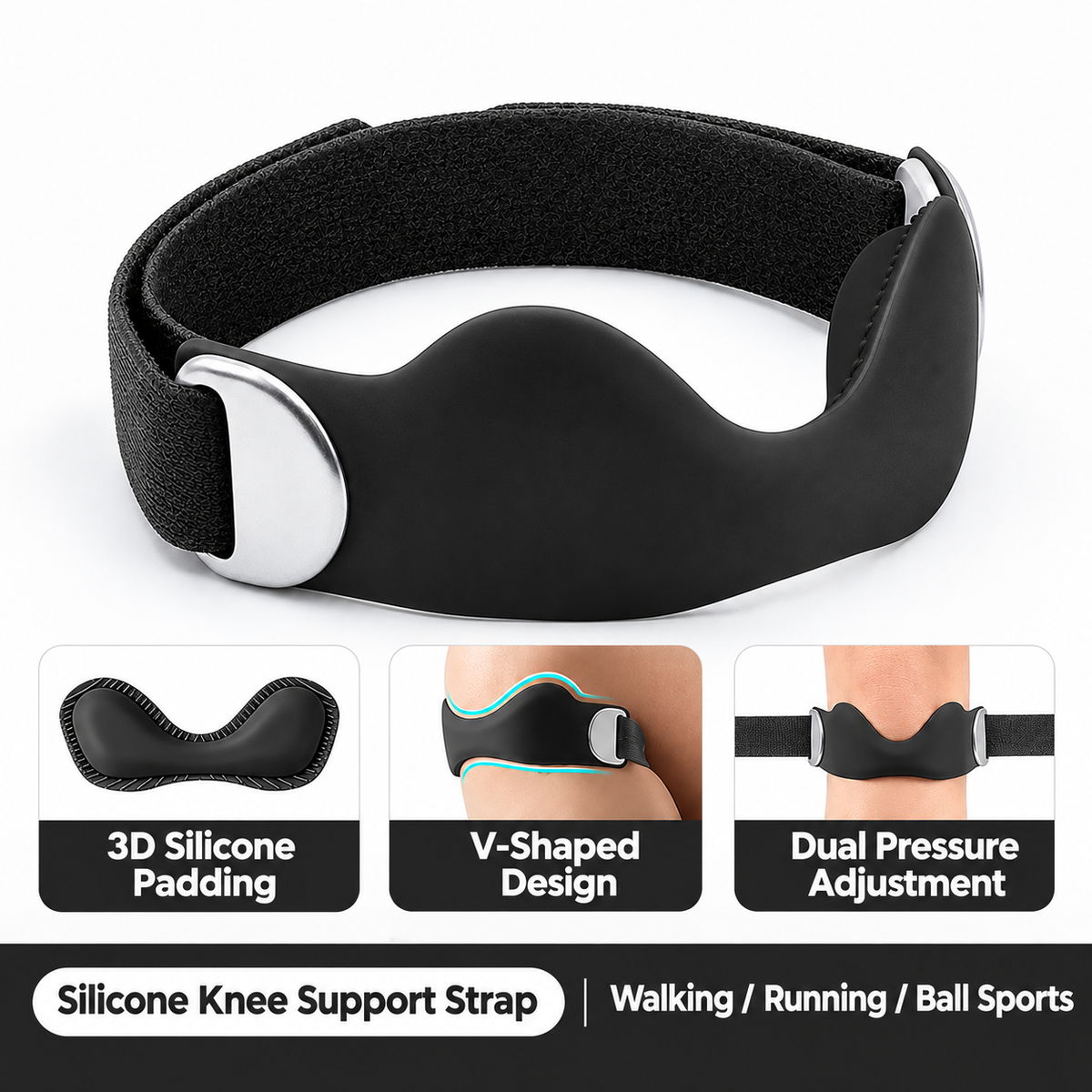 ⏳Buy one get one free for a limited time⏰ - Shock-absorbing patellar brace💥🦵