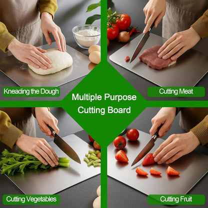 Stainless Steel Durable Kitchen Cutting Board