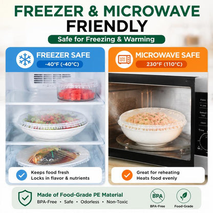 🥗🍉Disposable elastic food lid