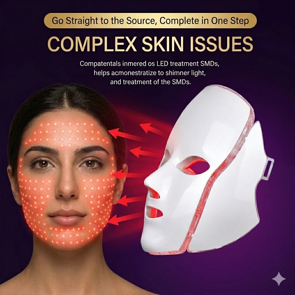 🔥🔥 Exclusive 50% Off — LED wireless red light therapy mask, salon-grade treatments from the comfort of your home and witness stunning results for your skin.