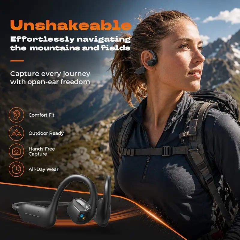 📢Free Shipping🎧 E12 Smart Bone Conduction Headphones