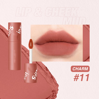 💄Matte 2-in-1 Lip & Cheek Tint – Airy Lip Glaze – Non-Transfer Lip Color