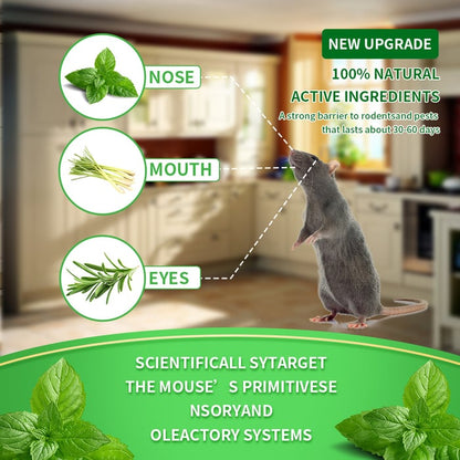 🎁New Arrival 50% OFF💥12-Pack Natural Peppermint Oil Rodent Repellent