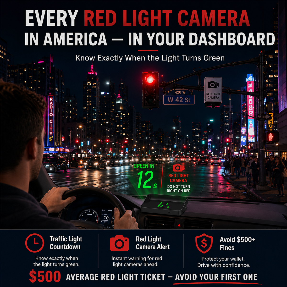 🚗 Half-price offer for the first 50 customers 🔥 Car Head-Up Display (HUD) GPS Digital Speedometer