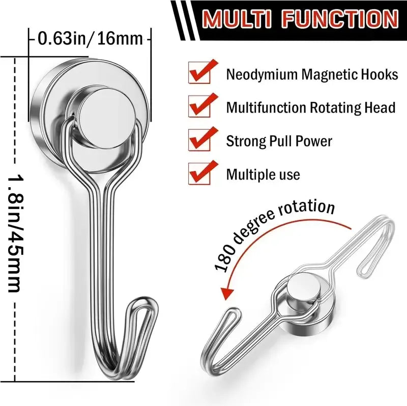 Newest 2026 Model | 50% OFF Today🔥Hot Sale ⚡Heavy Duty Swivel Hooks