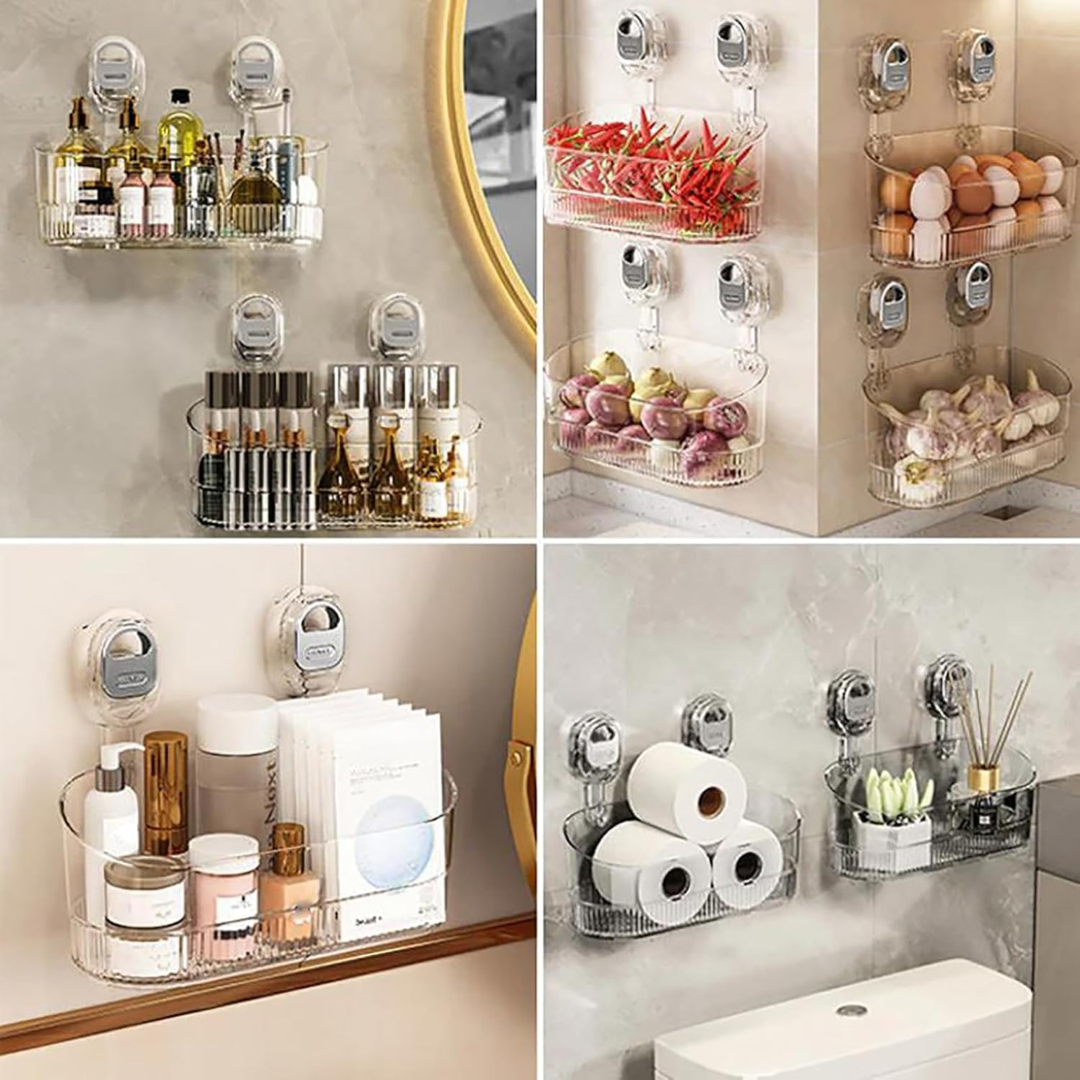 🔥30,000 units sold in June🔥 - No drilling required Waterproof Bathroom Organizer