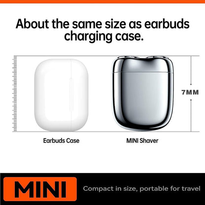 49% OFF - Mini Portable Shaver - TheUltimate On-The-Grooming Tool