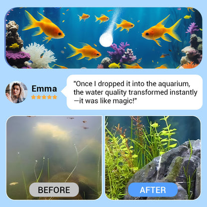🐠Clear Cloudy Aquarium Water With Powerful Purification Tablets