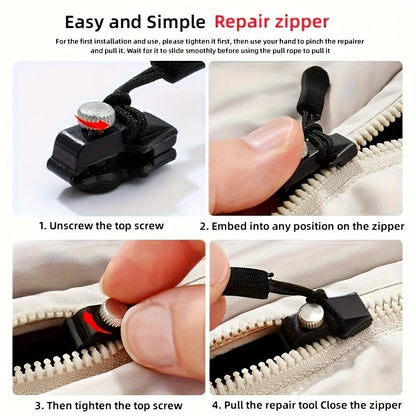 ✨ 15PCS Universal Zipper Repairer