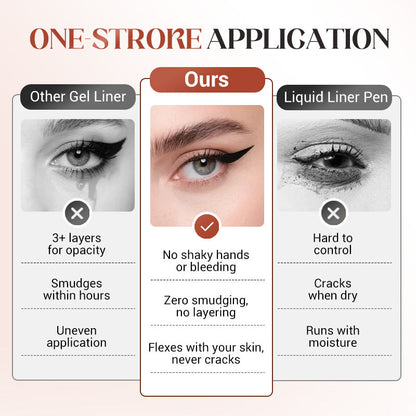 💜LAST DAY - 50%OFF💜Waterproof Beachproof Gel Liner