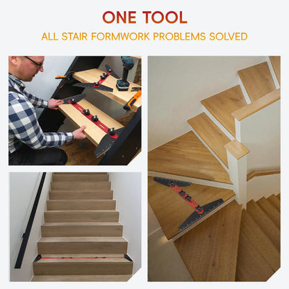 🛠️ Half-Price Offer ⚙ Aluminum Alloy Stair Tread Template Tool