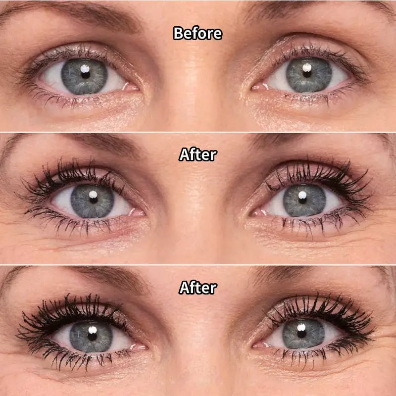 🥳 Buy One,Get one free: 💞 Over 50,000 sold! 👁️✨ Keep your lashes looking stunning all day—waterproof, sweat-proof, and smudge-proof! Achieve a natural look with added length and volume. 💖💃