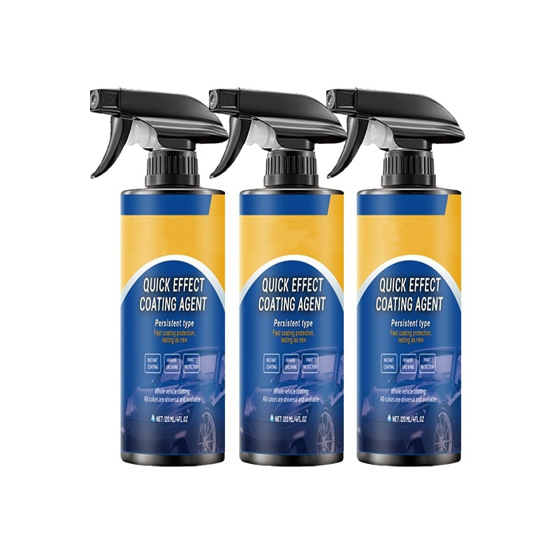 🔥Advanced Car Quick-acting Coating Agent Spray with Complete Detailing Cleaning Tool Kit Included