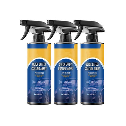🔥Advanced Car Quick-acting Coating Agent Spray with Complete Detailing Cleaning Tool Kit Included