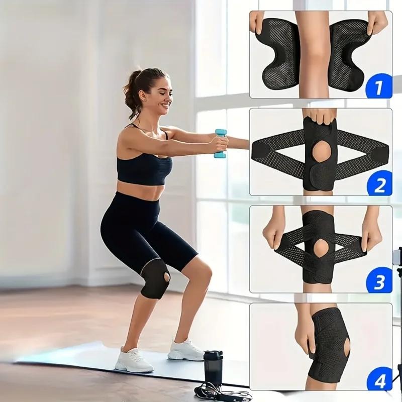 ✅ Breathable and lightweight meniscus brace 💕 Improves various knee problems