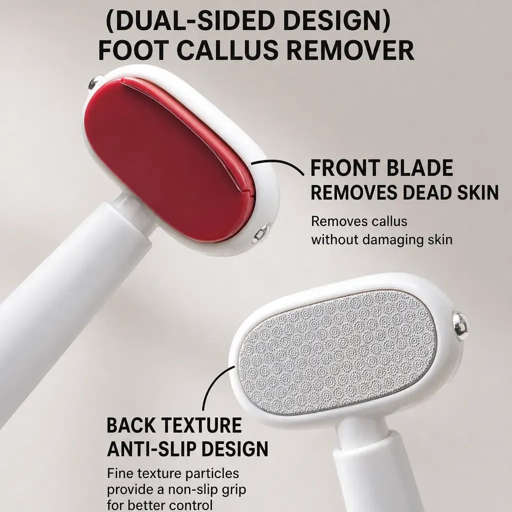 💅Dual-Sided Foot Callus Remover – Smooth, Soft Feet Without the Fuss