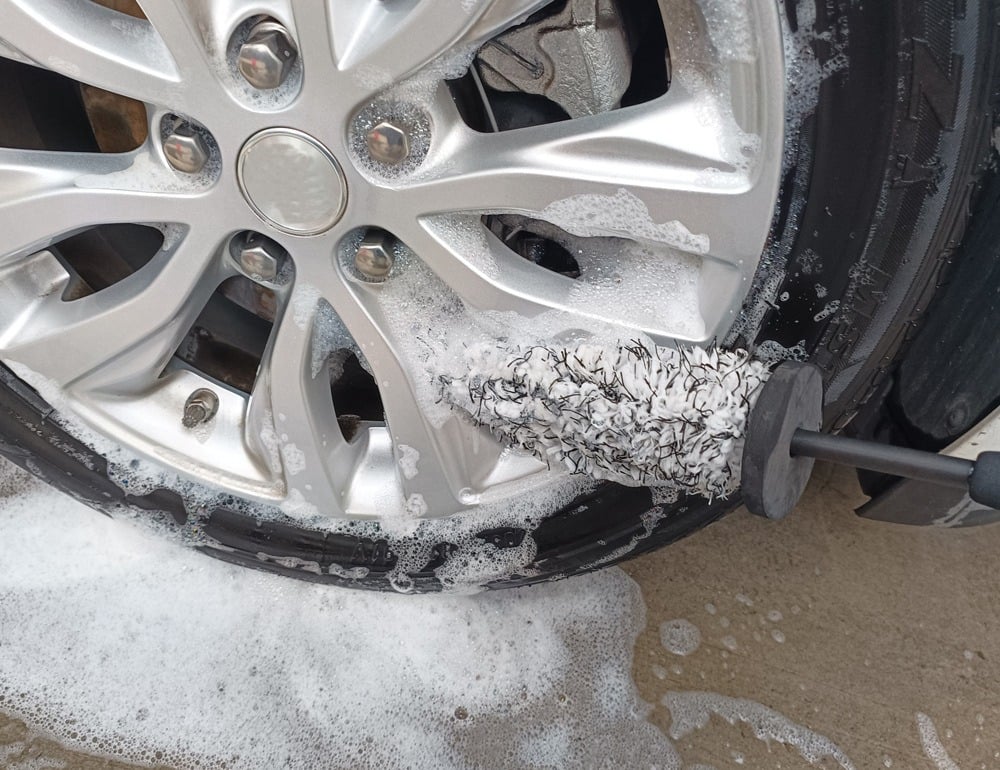 ☀️Recommended Car Dealerships for 2026☀️V+ Wheel Barrel Brush, Cleaning Brush for Wheels, 1 Pack