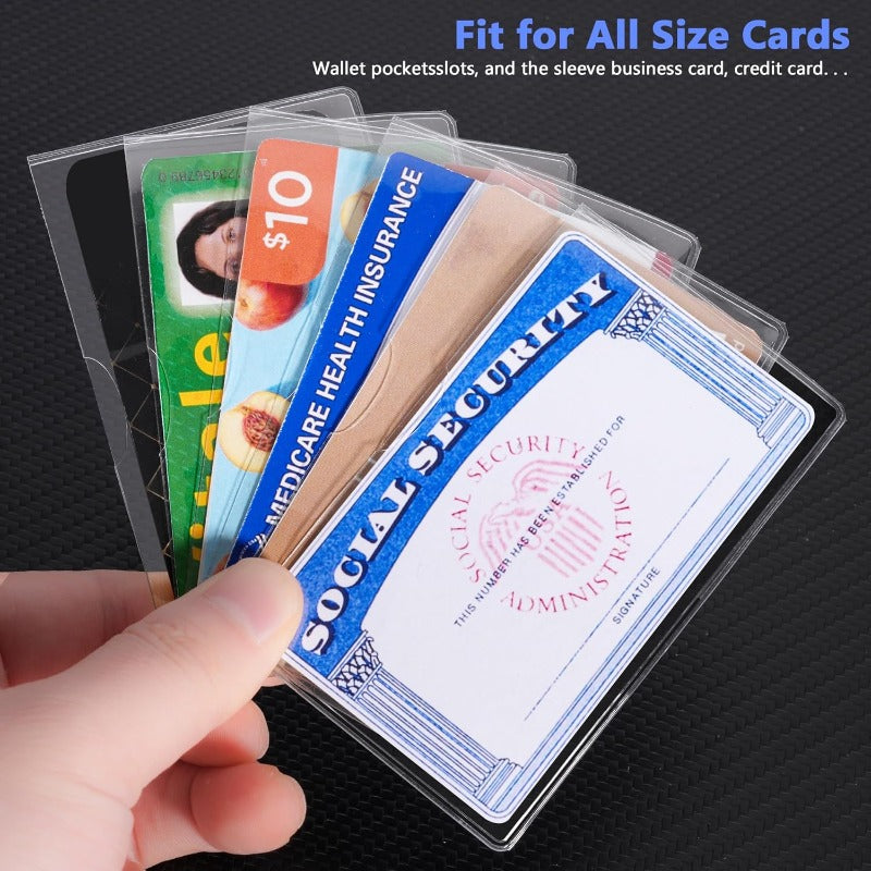 ✨Protect all your important and favorite cards; they are scratch-resistant, wear-resistant, sun-proof, and waterproof, so you don't have to worry about damage.