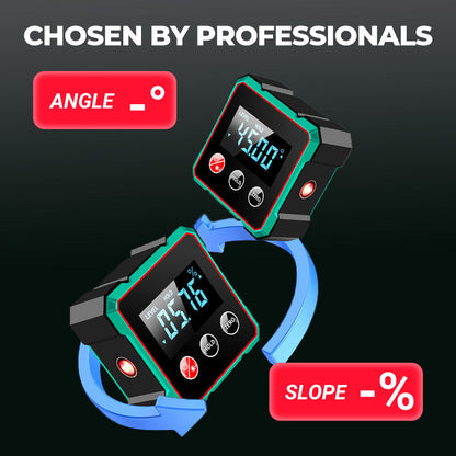 🎁🎁2026 Hot Sale 50% OFF💥Magnetic Digital Angle Finder with Electronic Laser
